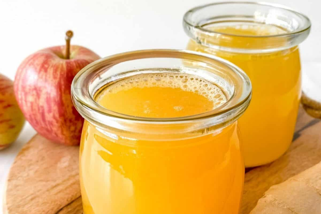 Apple Ginger Turmeric Shots 