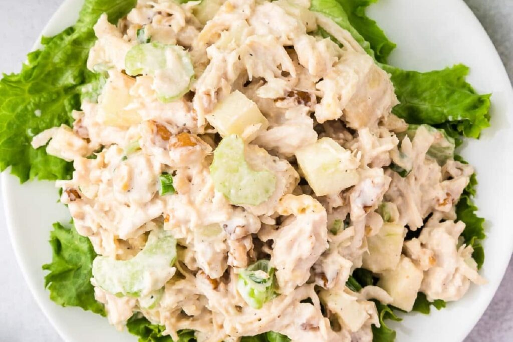 Apple Walnut Chicken Salad