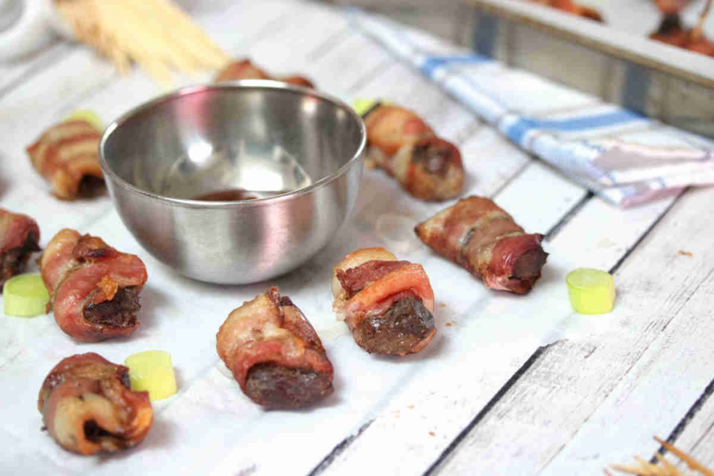 Bacon Wrapped Steak Bites