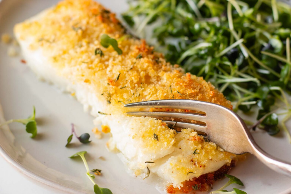 Baked Sea Bass