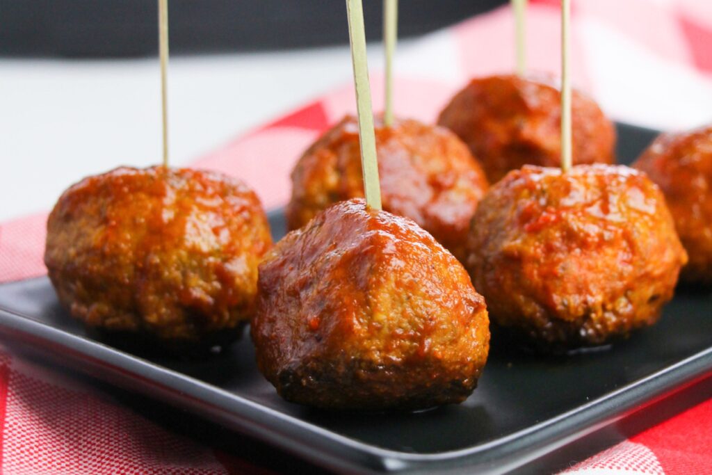 Bbq Keto Crockpot Meatballs