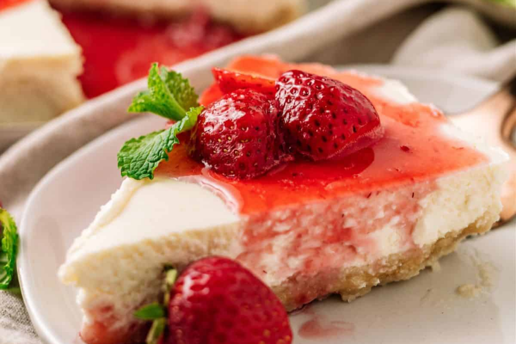 Best Keto Strawberry Cheesecake Recipe Cake