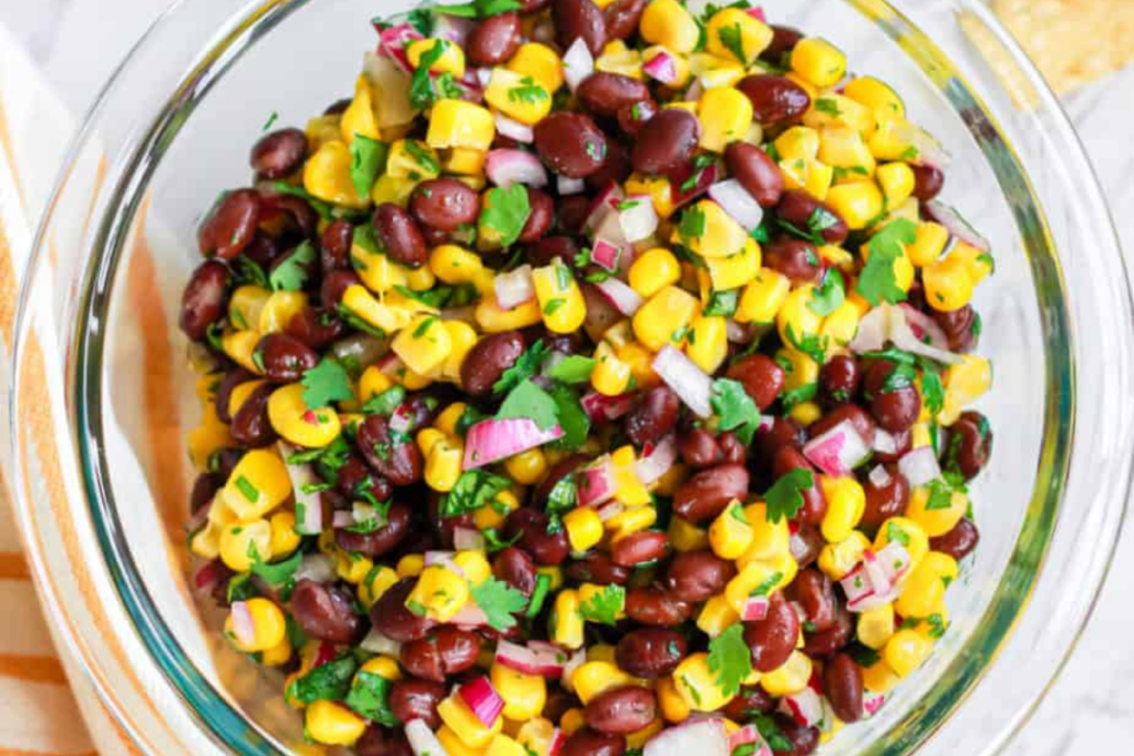 Black Bean Corn Salsa (10 Minute Prep!) 