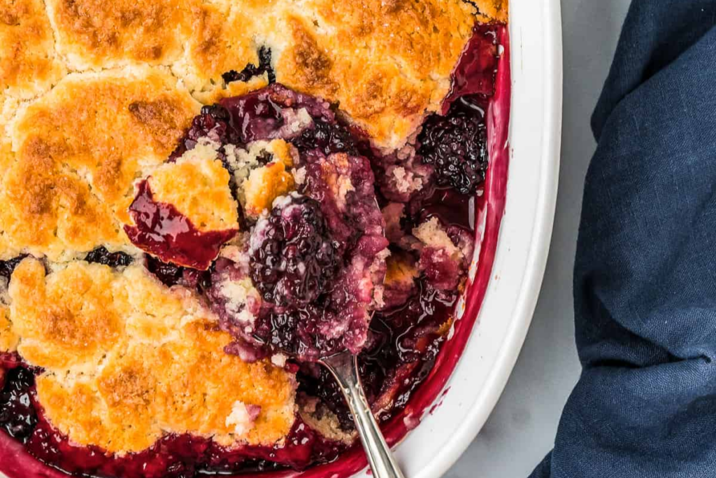 Blackberry Cobbler 