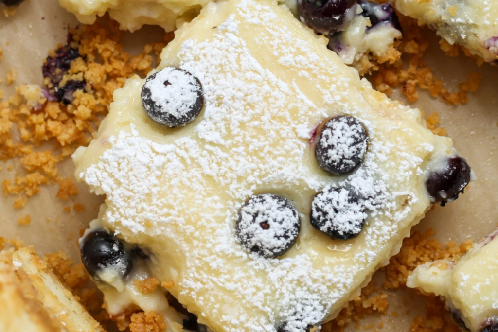 Blueberry Cheesecake Bars 