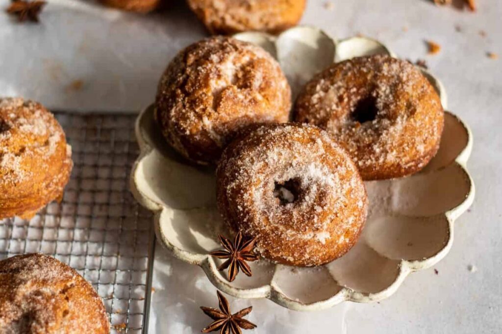 Buttermilk Donuts with Cinnamon Sugar