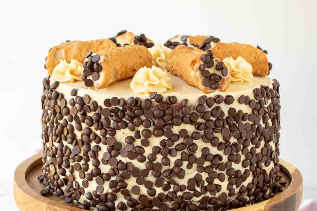 Cannoli Cake 