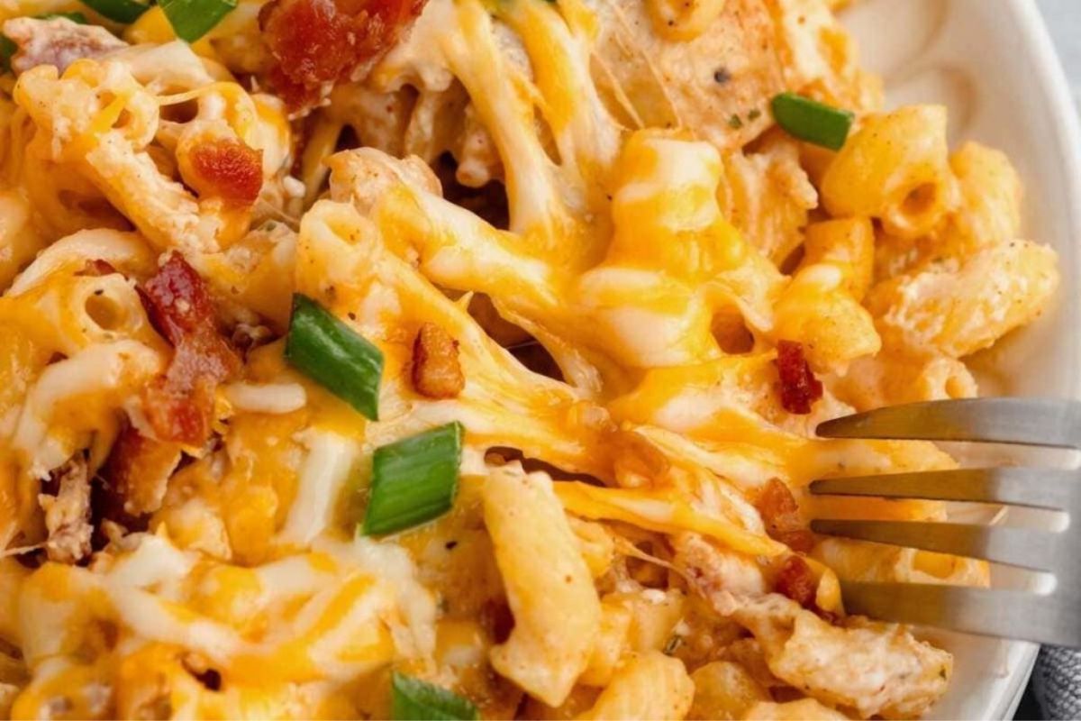 Cheesy Crack Chicken Casserole