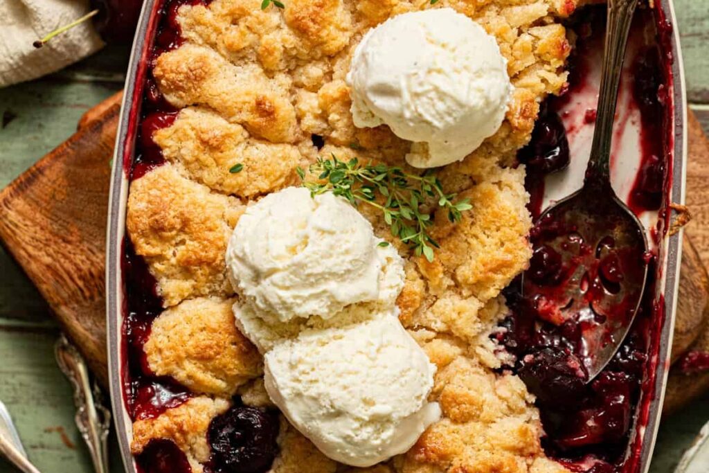 Cherry Cobbler