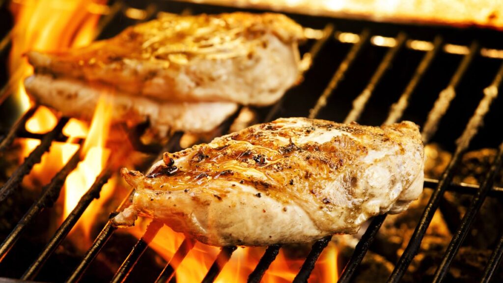 Chicken Breast on the grill