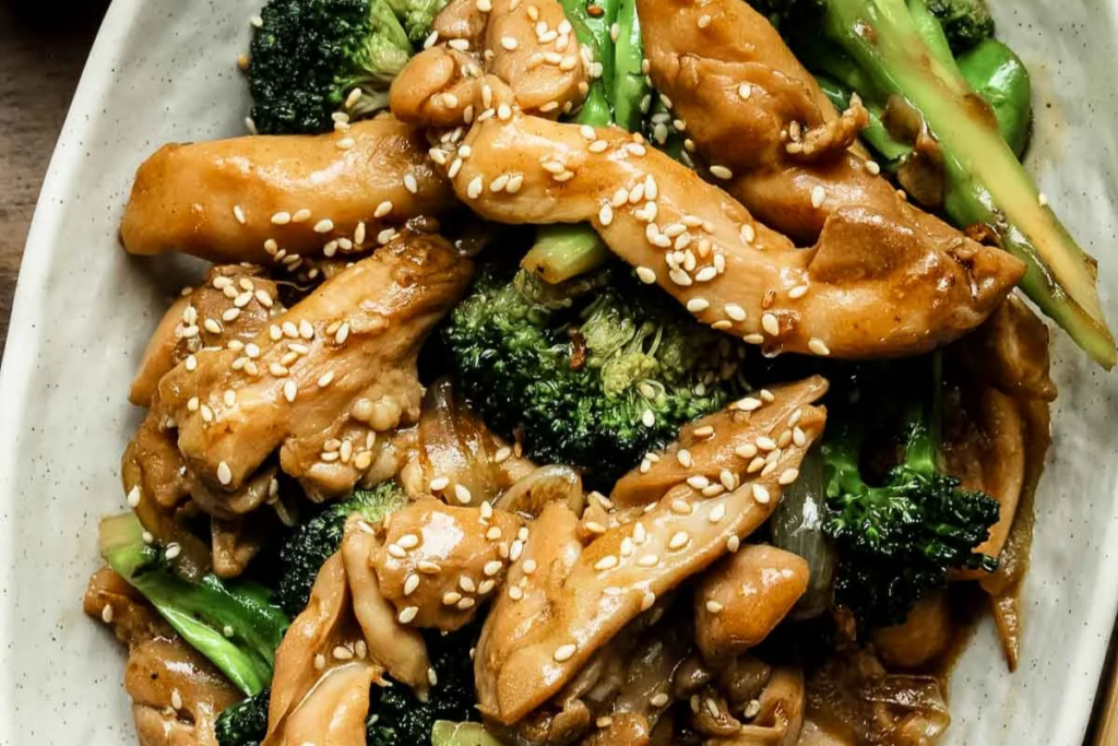 Chicken and Broccoli Stir Fry 