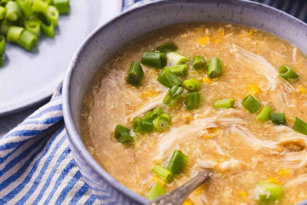 Chinese Chicken and Sweetcorn Soup 