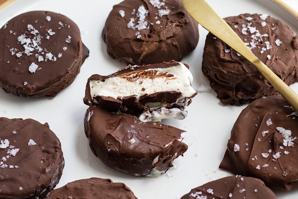 Chocolate Cottage Cheese Ice Cream Bites (High Protein)