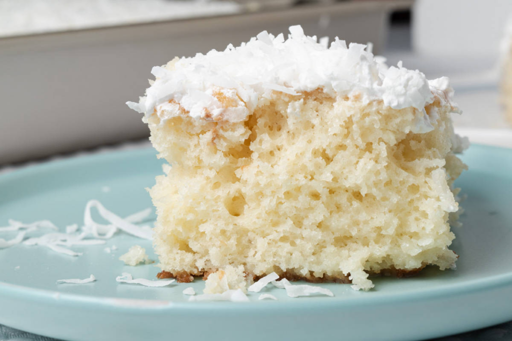 Coconut Poke Cake 