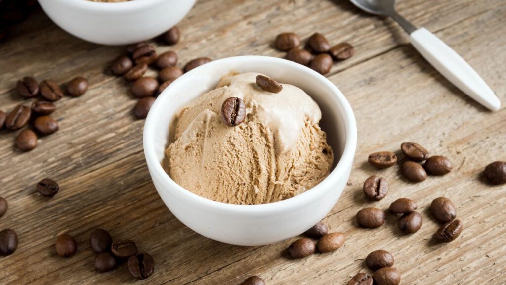 Coffee ice cream