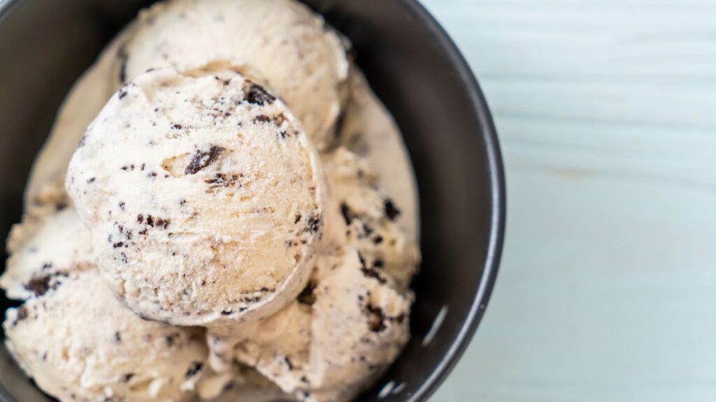 Cookies and cream ice cream