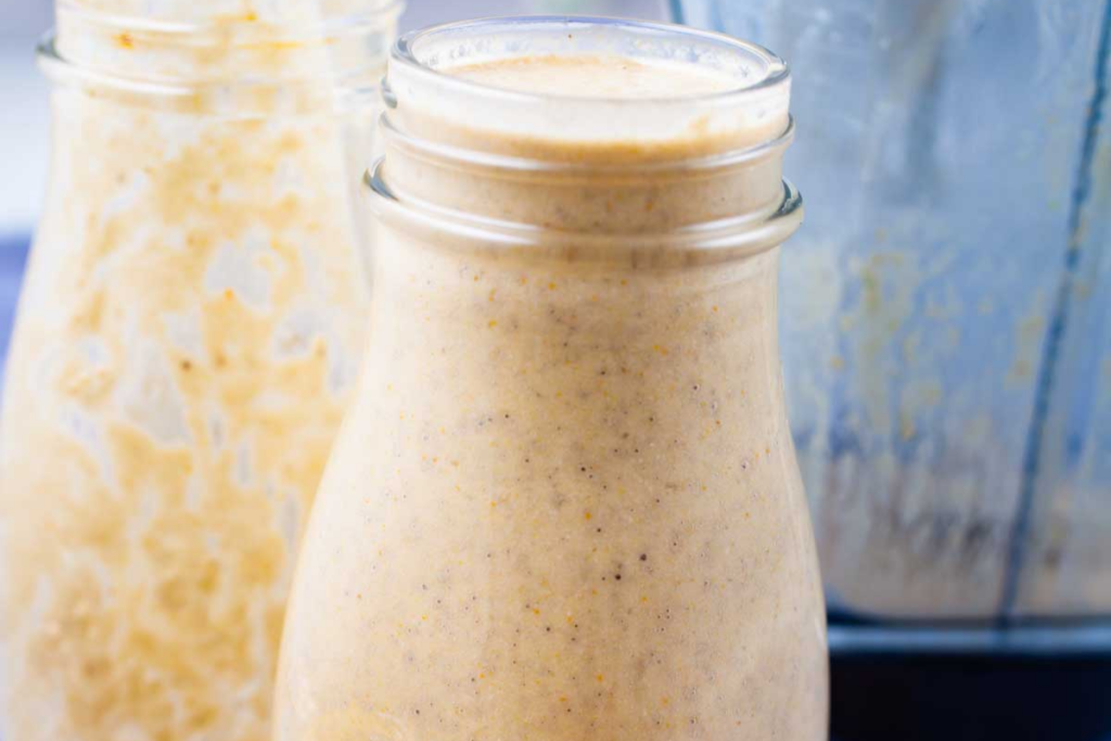 Creamy Pineapple & Green Banana Turmeric Smoothie