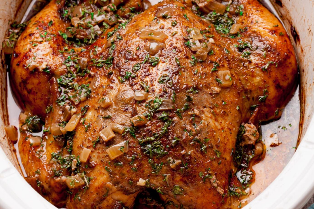 Crockpot Whole Chicken 