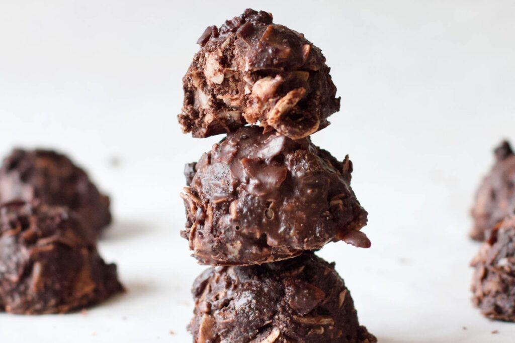 Double Chocolate Coconut Macaroons Recipe