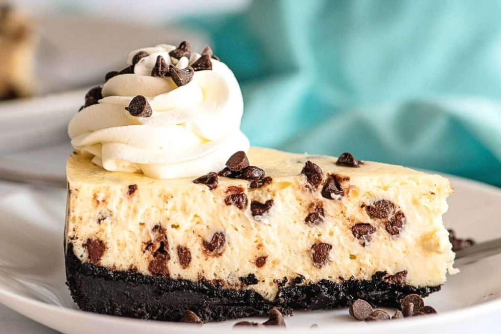 Easy Chocolate Chip Cheesecake Recipe