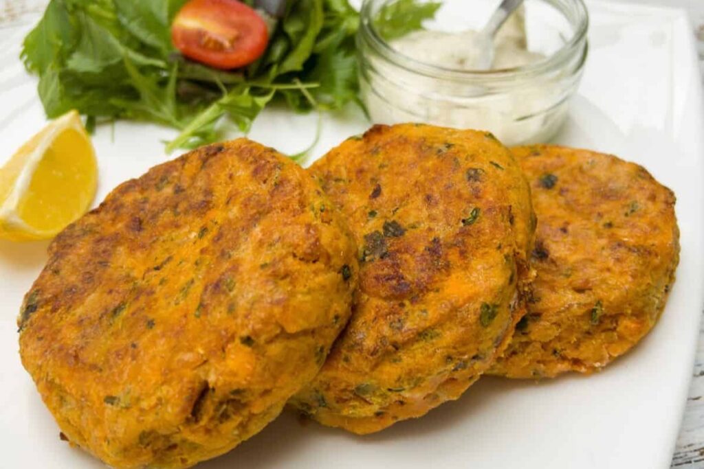 Easy Salmon & Sweet Potato Fishcakes