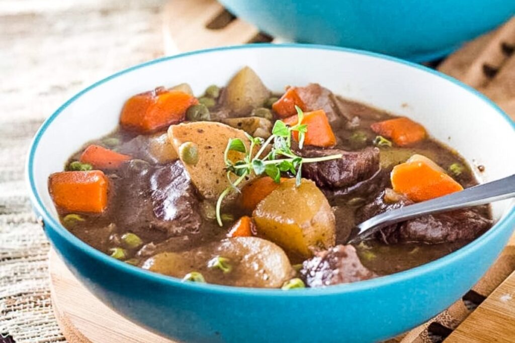 Easy Stove Top Beef Stew With Red Wine 