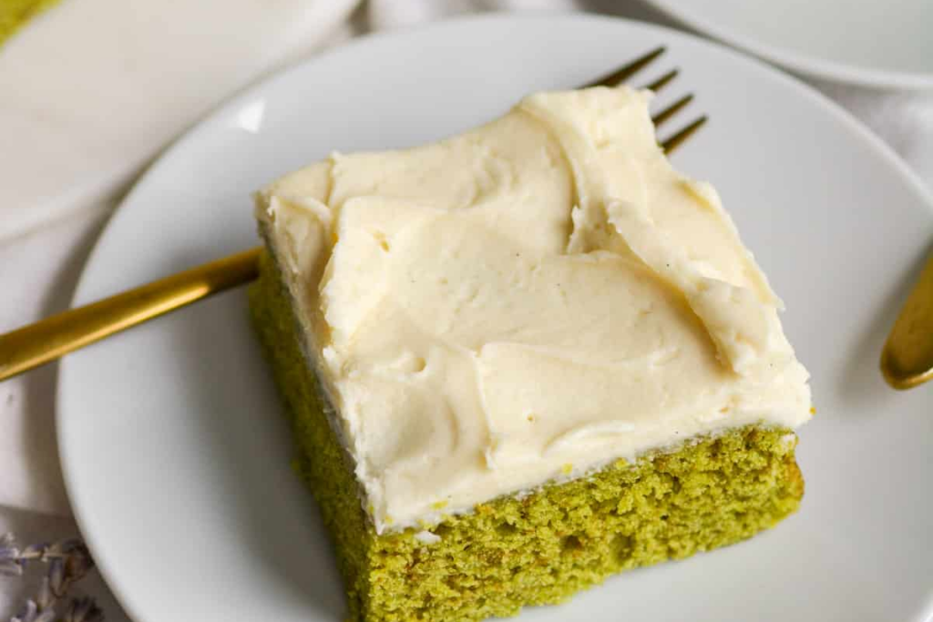 Easy Vegan Matcha Cake 