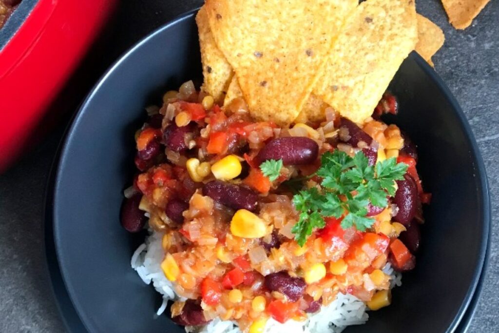 Easy Vegetable Chili
