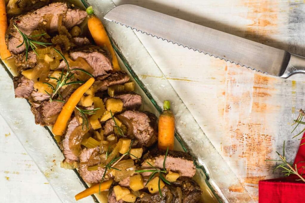 Electric Skillet Pot Roast