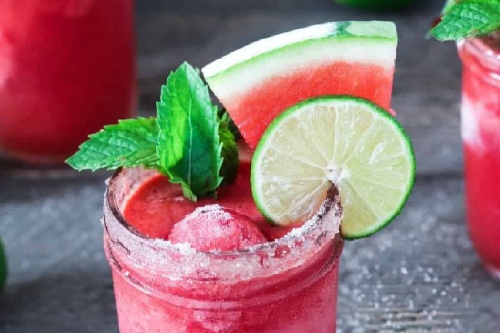 Frozen Watermelon Margarita 