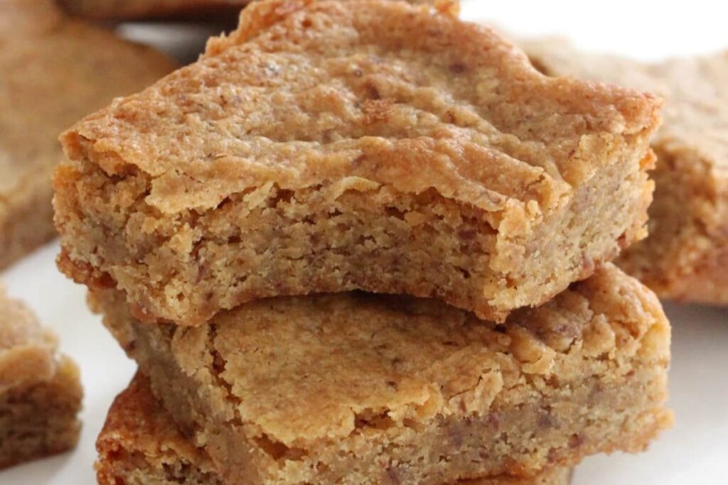 Gluten-Free Maple Blondies (Vegan, Allergy-Free)