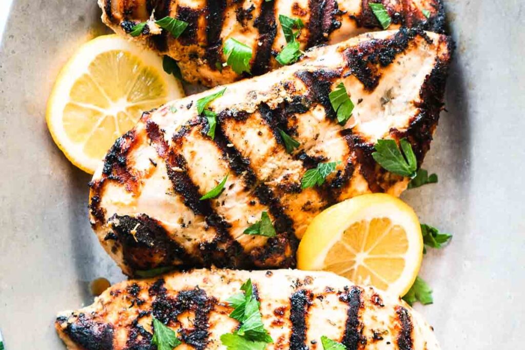 Greek Yogurt Marinated Chicken 