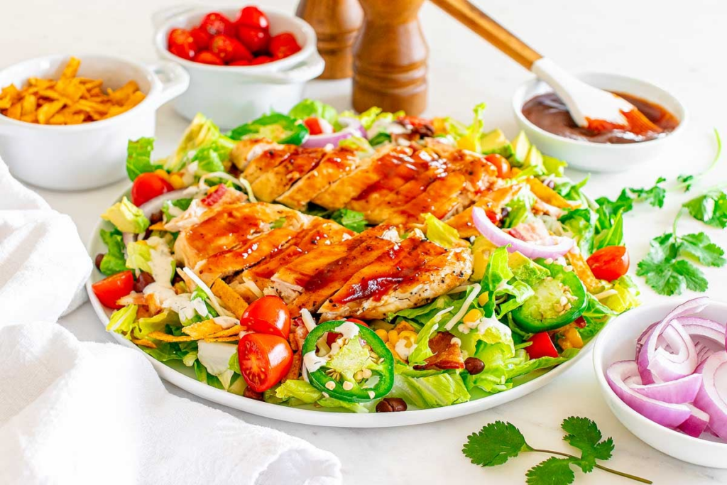 Grilled Bbq Chicken Salad 