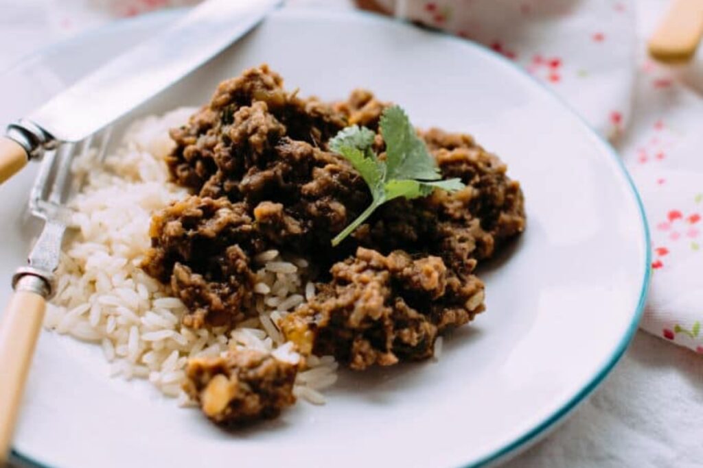 Ground Lamb & Potato Curry Recipe