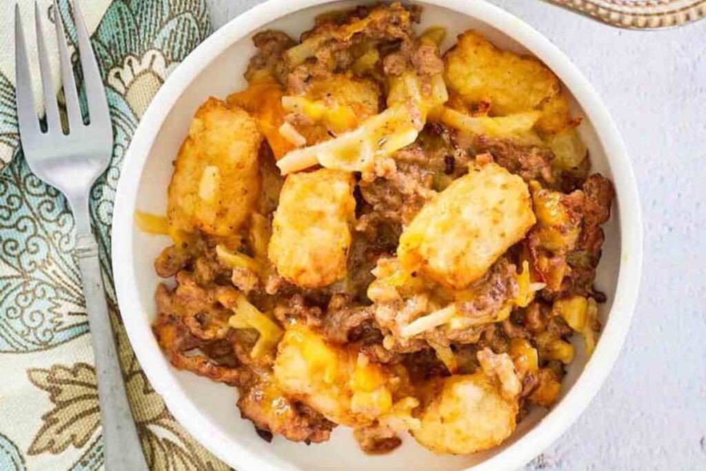 Hamburger Hashbrown Casserole 