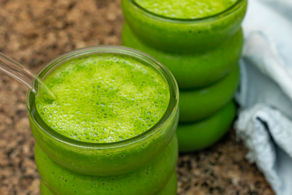 Healthy Green Smoothie (No Added Sugar) 