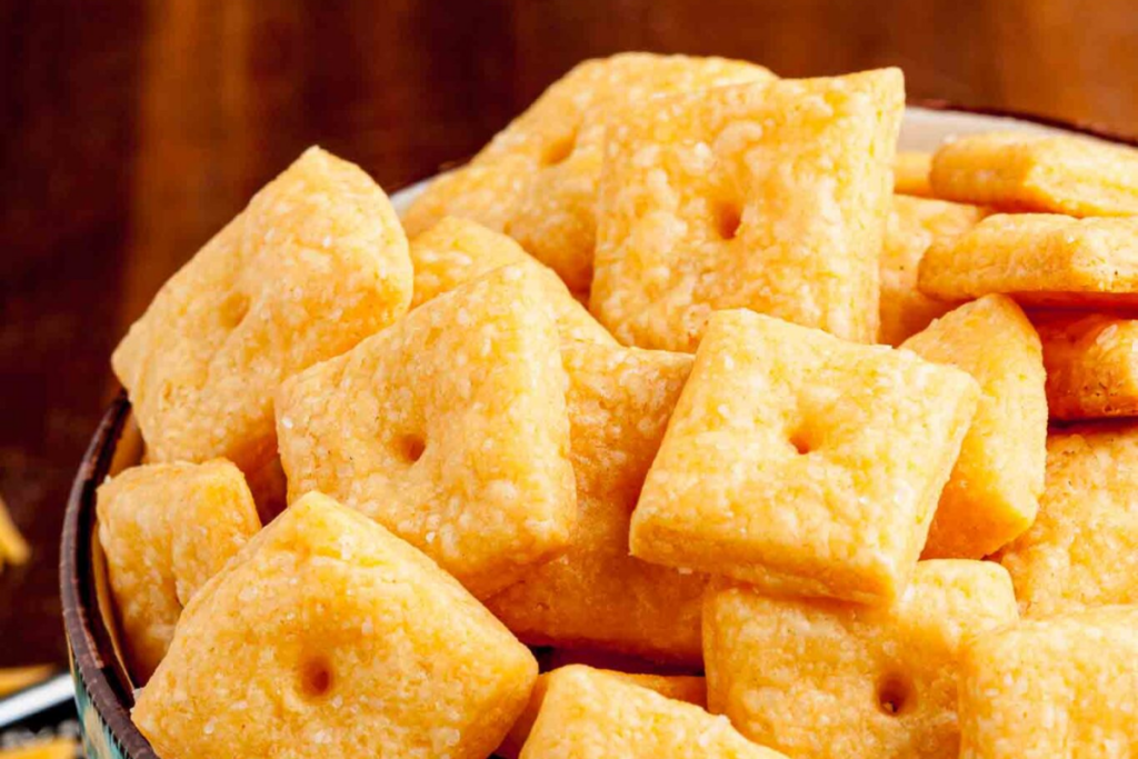 Homemade Cheese Crackers 