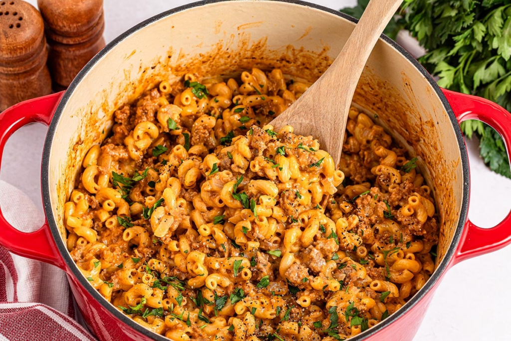 Homemade Hamburger Helper 