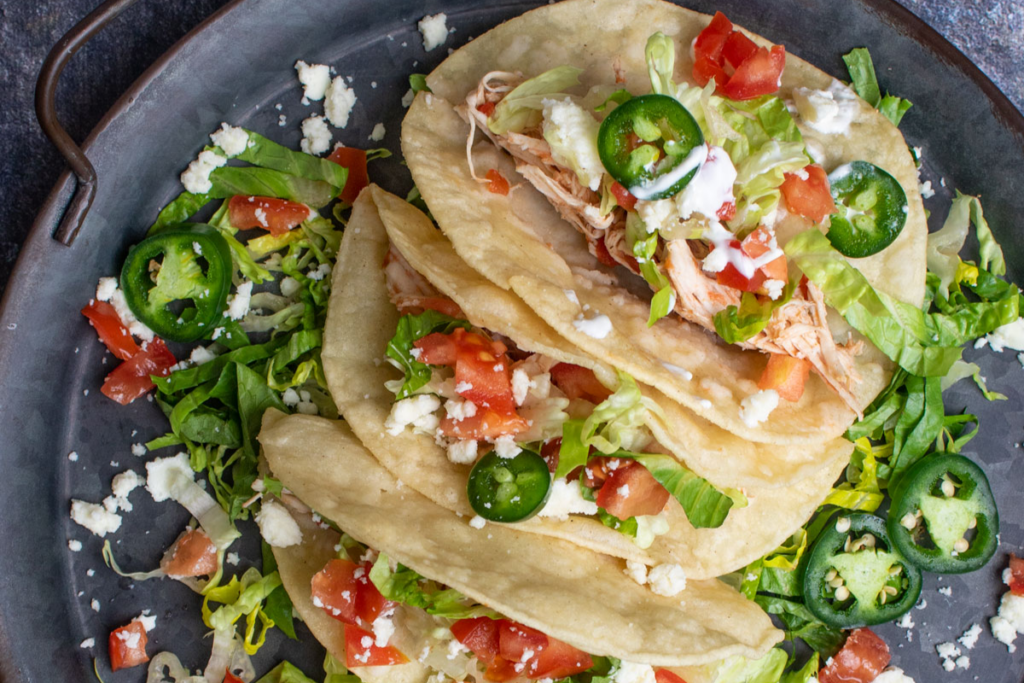 Instant Pot Chicken Tacos