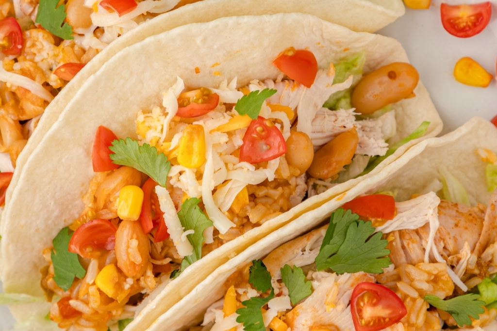 Instant Pot chicken tacos