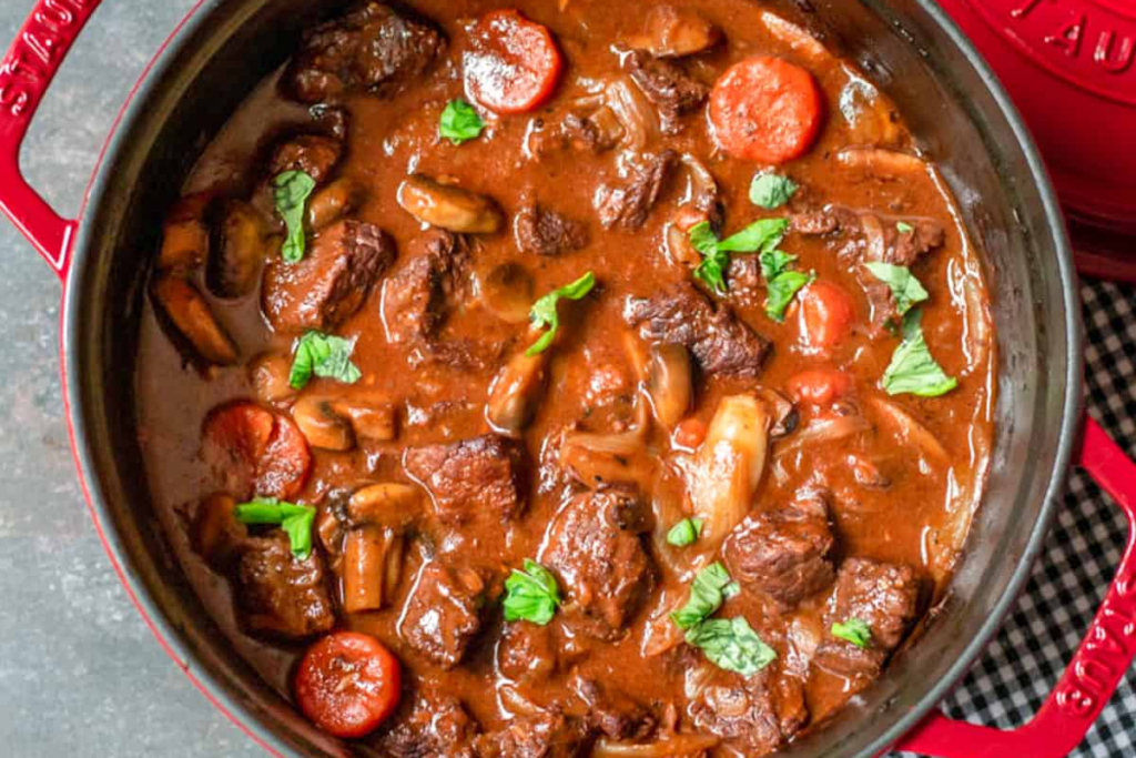 JULIA CHILD'S BEEF BOURGUIGNON