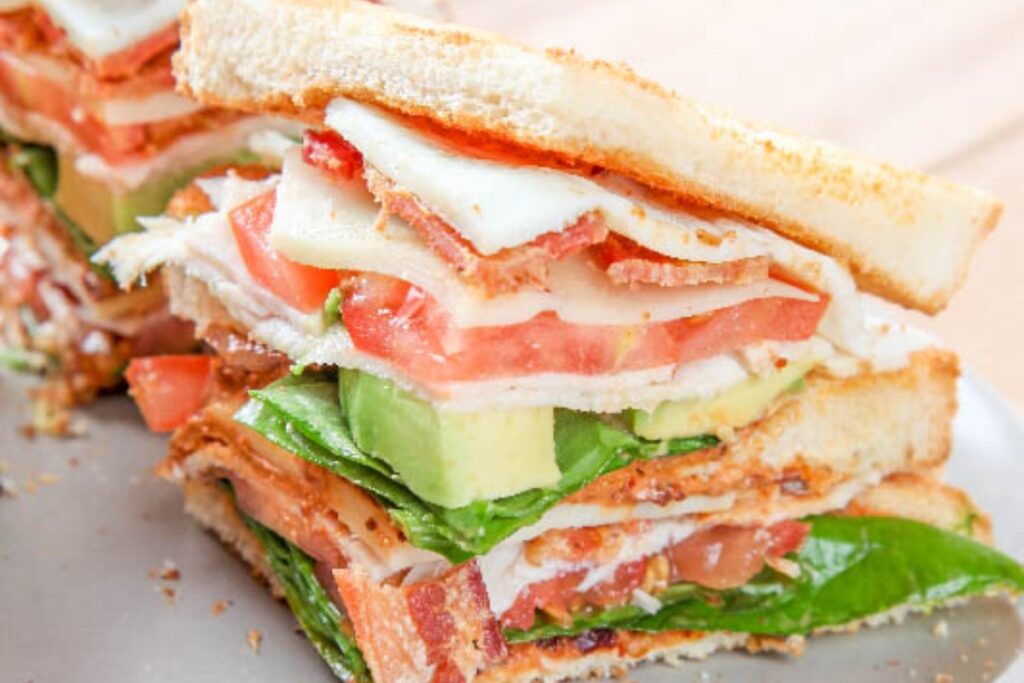 Mile High California Club Sandwich Recipe