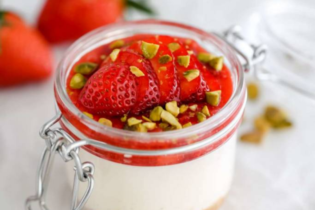 No Bake Cheesecake In A Jar