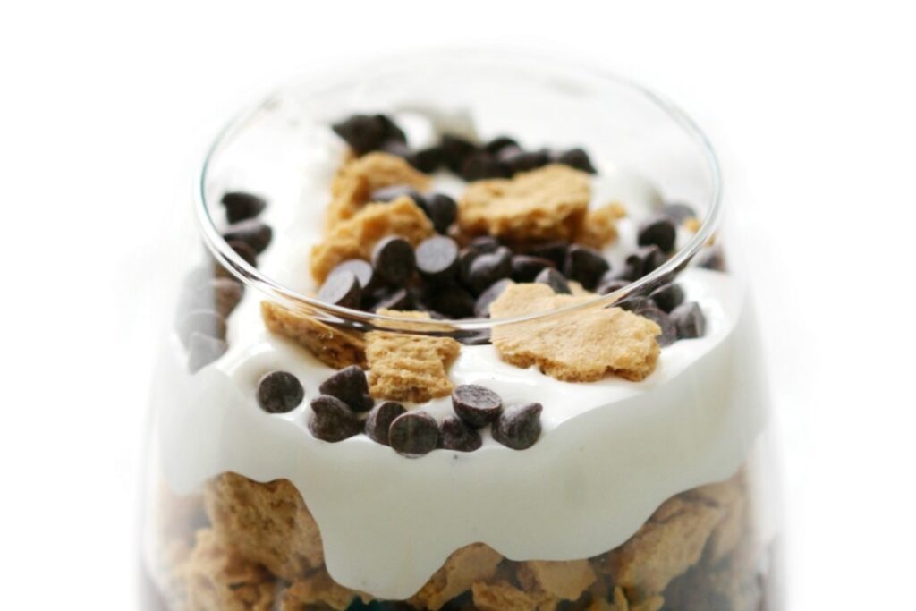 No-Bake Gluten-Free S'mores Parfait (Vegan, Allergy-Free) 