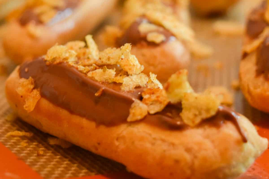 Old Bay Chocolate Eclairs 