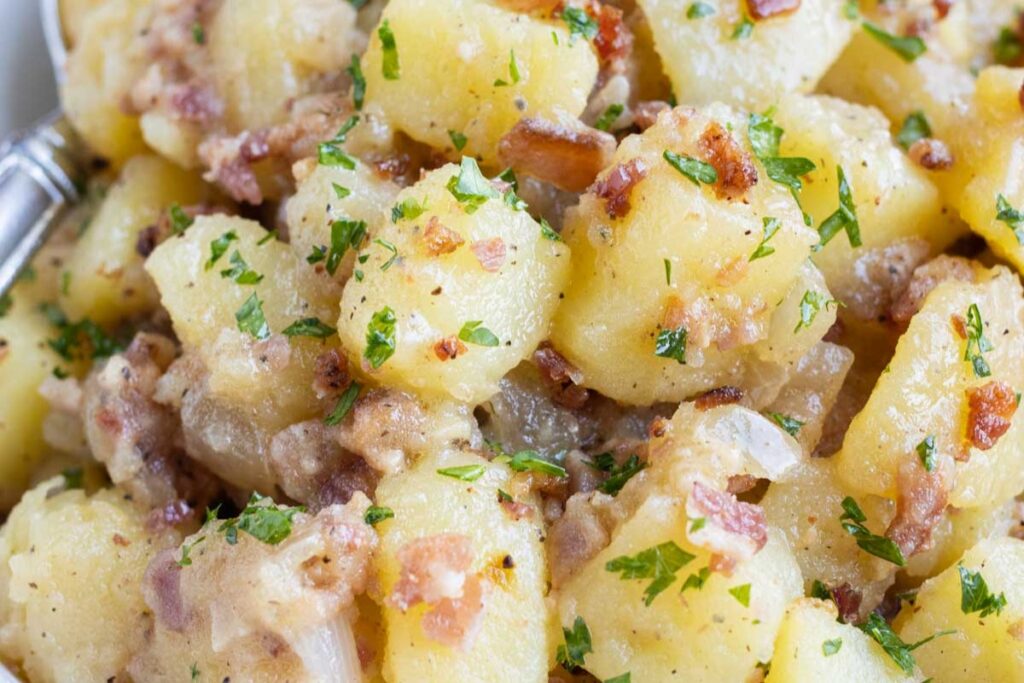 Old-Fashioned German Potato Salad 