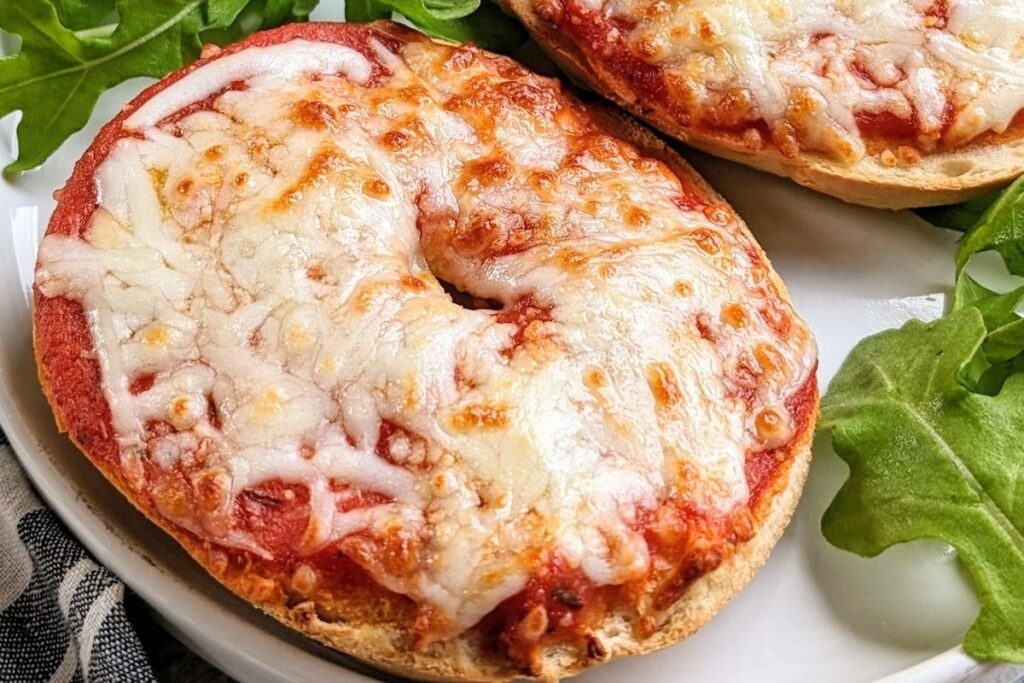 Pizza Bagel Air Fryer Recipe