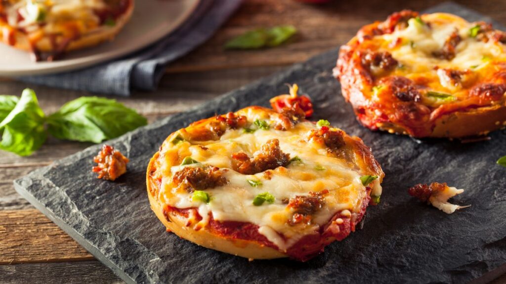 Pizza Bagels