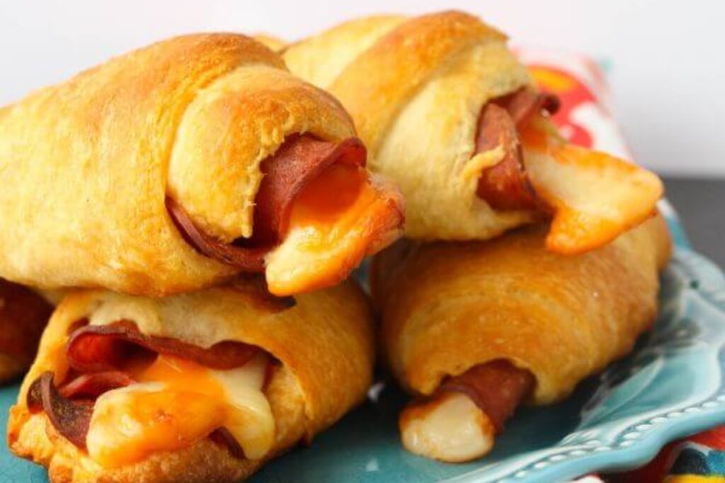 Pizza Stuffed Crescent Rolls 