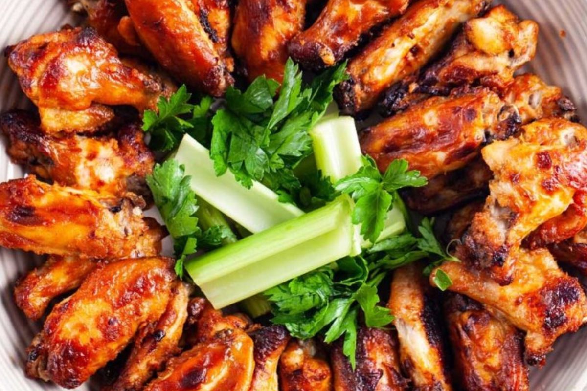 Platter of wings